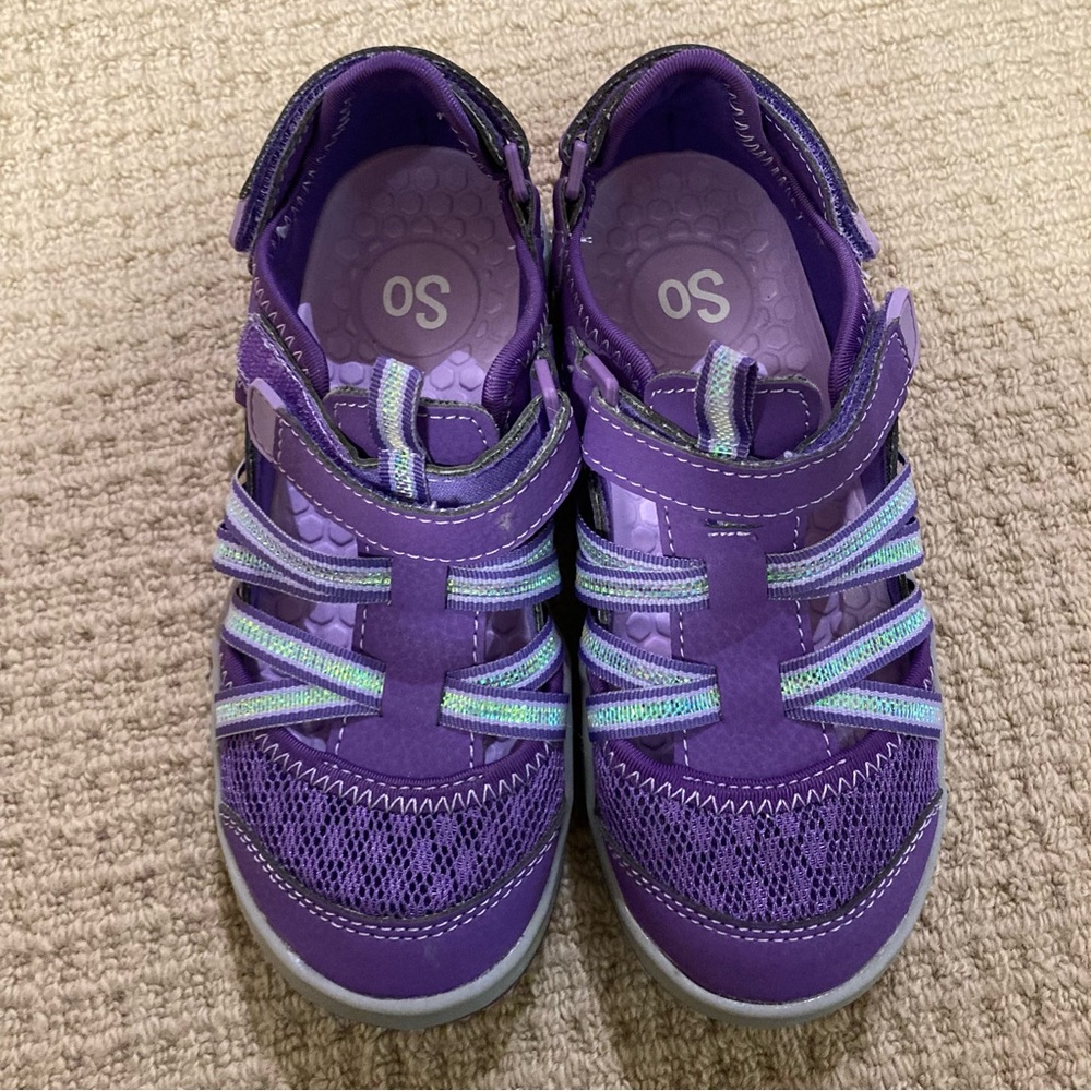SO Kids Purple Water Shoes/Sandals